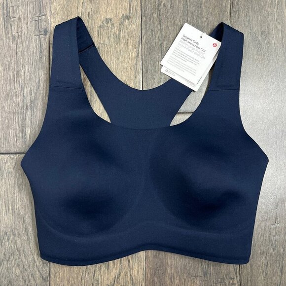 lululemon athletica Other - Lululemon NWT Go Further Bra with Support Code Technology True Navy